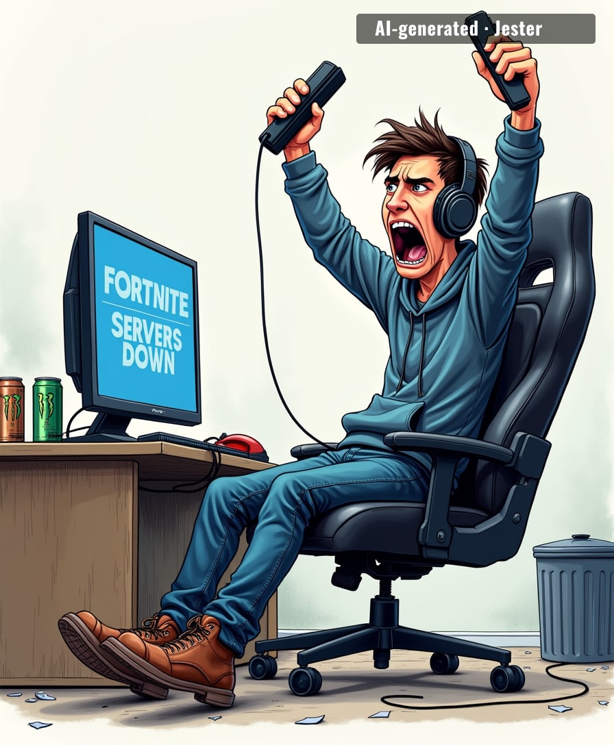 Nothing says 'I'm in control of my emotions' like screaming at a loading screen for an hour.