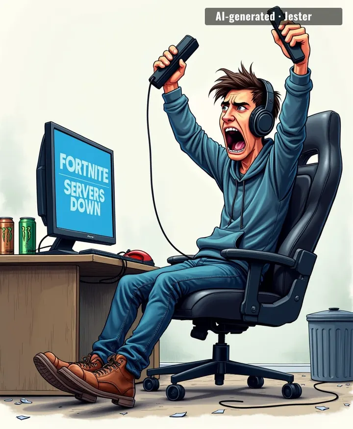 Nothing says 'I'm in control of my emotions' like screaming at a loading screen for an hour.
