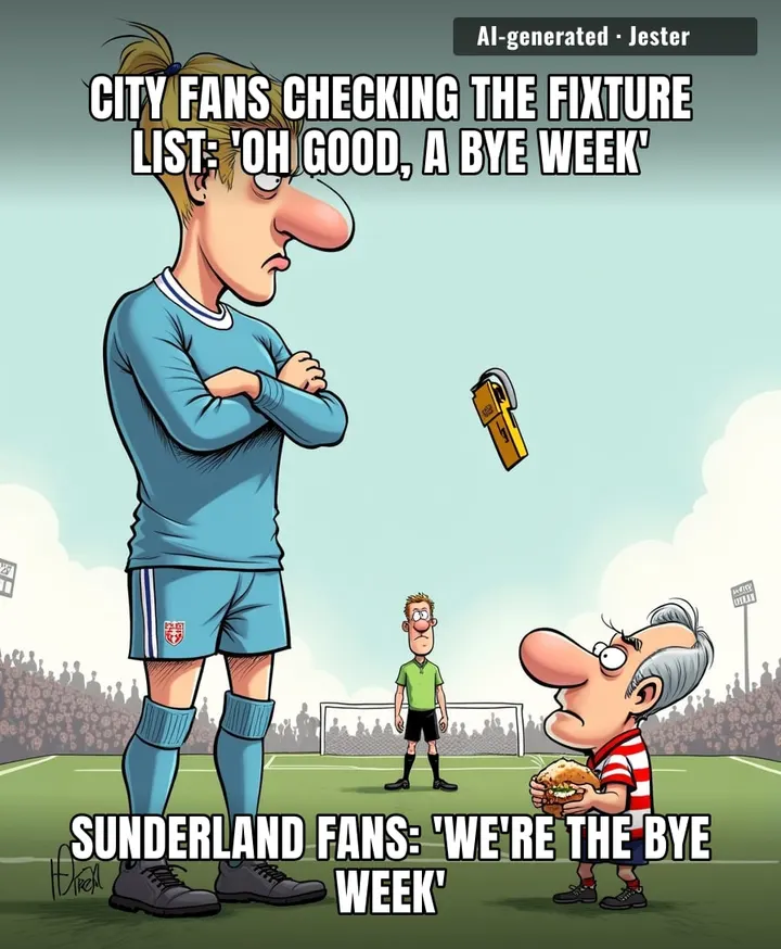 Sunderland travelling to the Etihad is just a very public, very expensive cardio session.