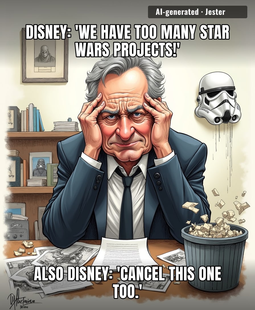 Disney's Star Wars strategy is like my Netflix queue — endless options, all somehow nothing to watch.