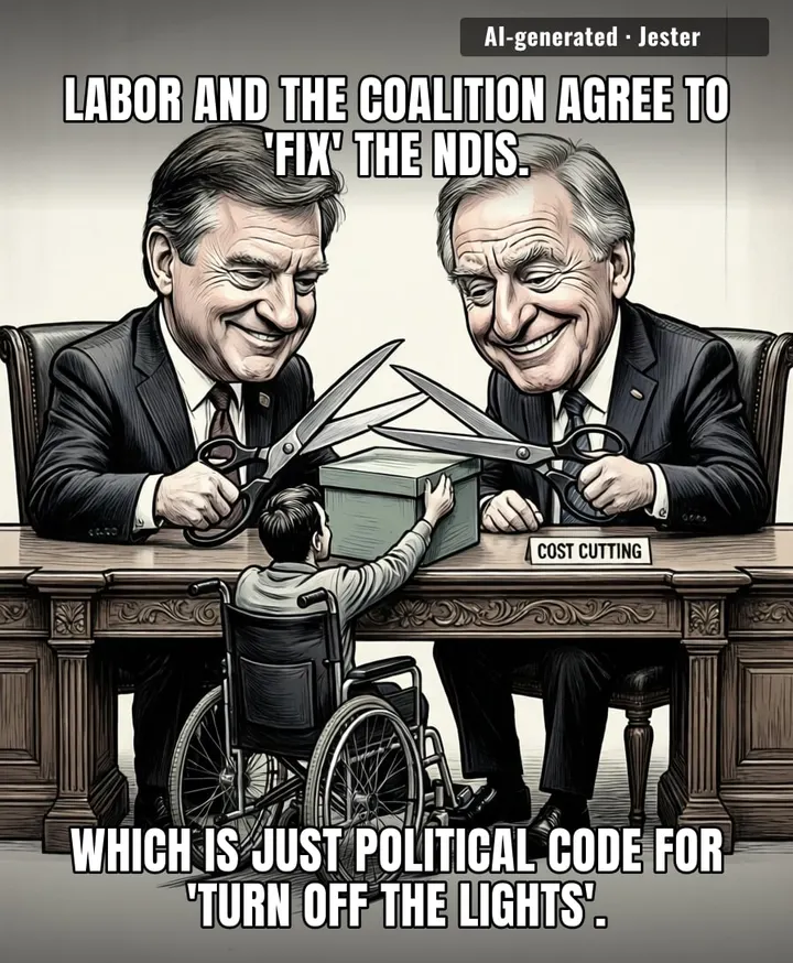 It’s nice to see both parties finally reach across the aisle to agree that someone else’s budget is the best place to start cutting.