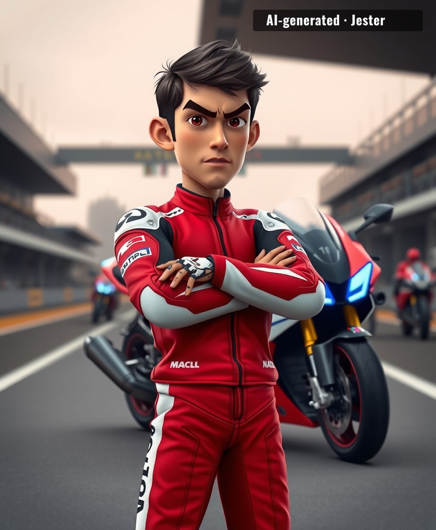 Marc Marquez complaining about robot bikes is like a gladiator complaining about swords being too sharp.