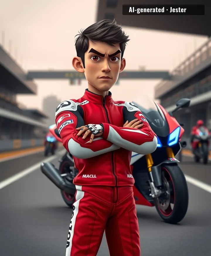 Marc Marquez complaining about robot bikes is like a gladiator complaining about swords being too sharp.