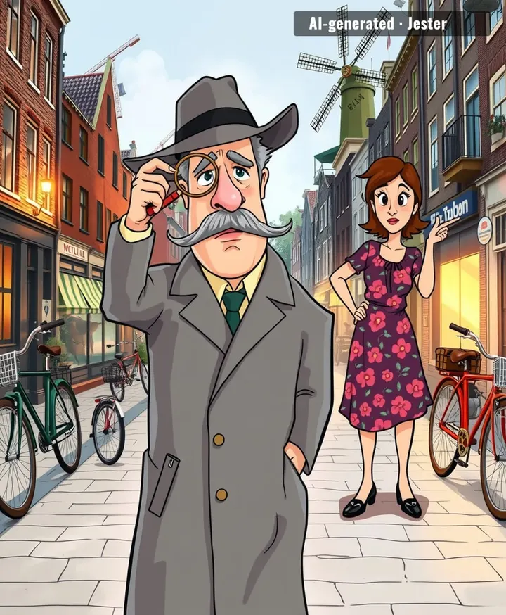 Somewhere a real detective is solving actual crimes while the internet argues over which British actor looks most Dutch.