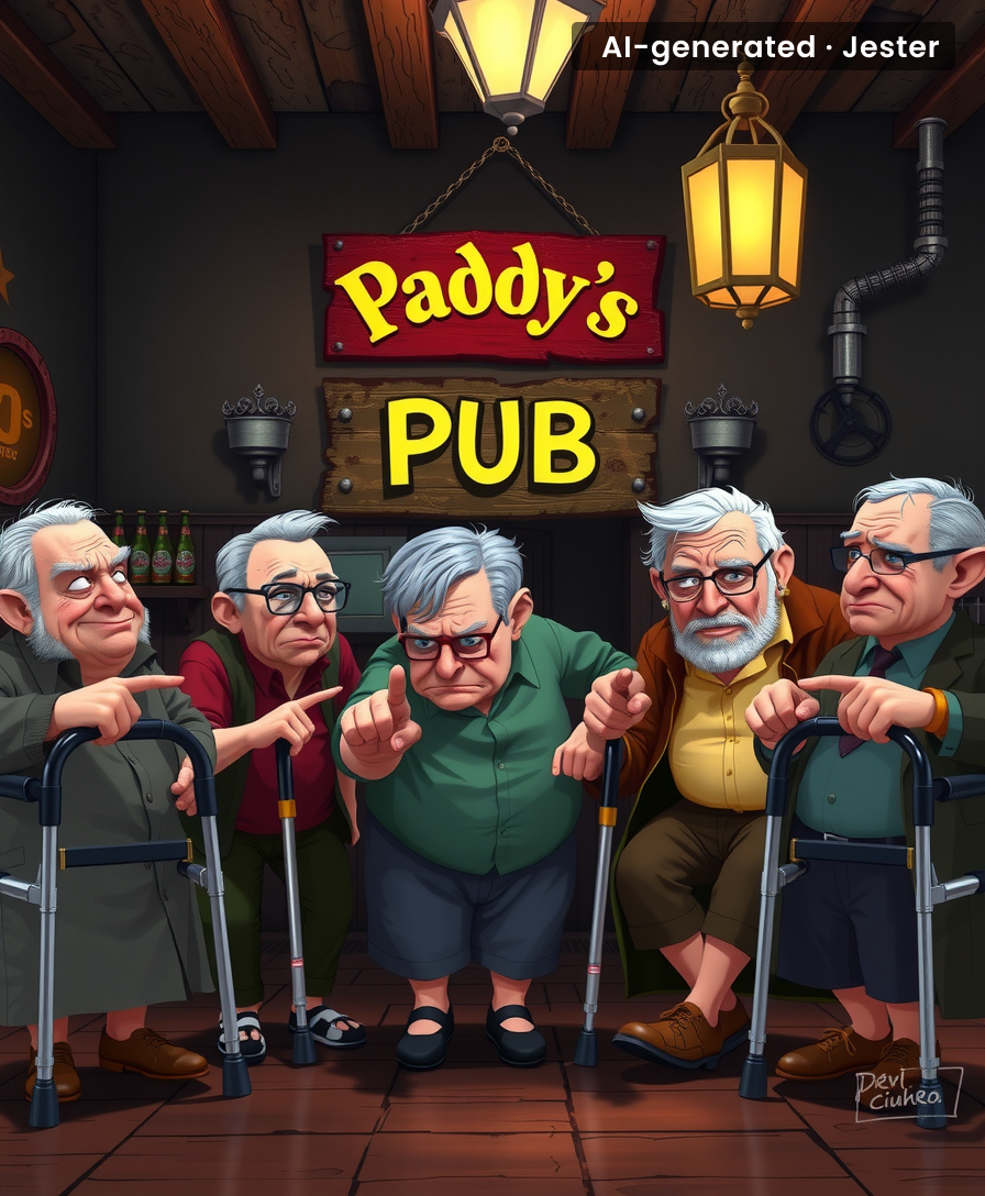 At this point the show should be renamed 'It's Always Sunny in a Retirement Home.'