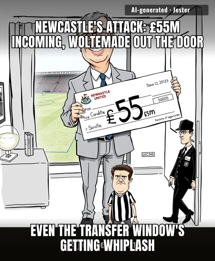 Newcastle's spending spree is like a kid in a candy store who just realized he's also lactose intolerant.
