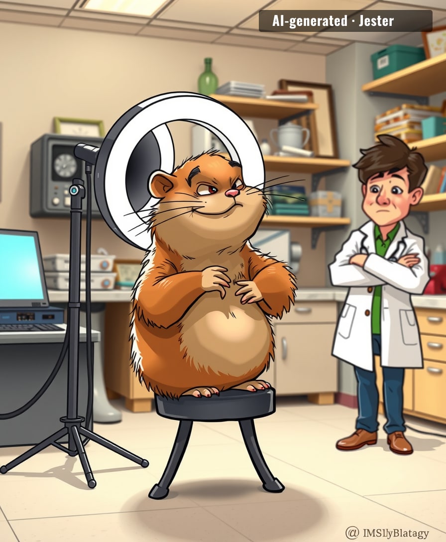 When the grant runs out but you've still got a furry co-star.
