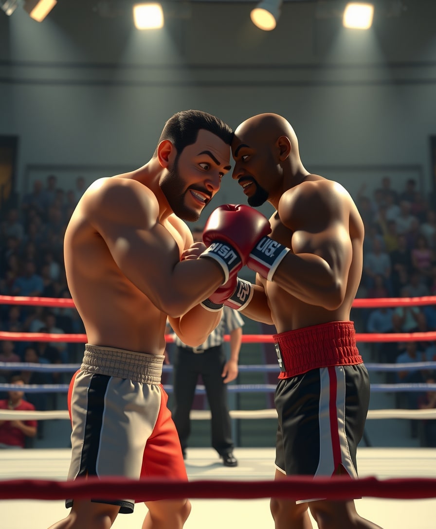 A HEADBUTT ENDED A HIGHLY ANTICIPATED FIGHT IN UNDER 10 MINUTES. IRONIC, GIVEN THE BUILD-UP TOOK MONTHS.