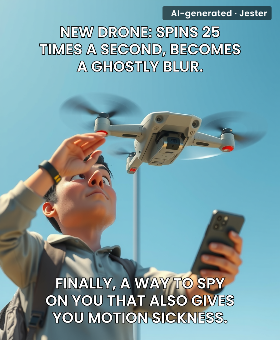 The drone industry's latest innovation: making privacy violations look like a magic trick.