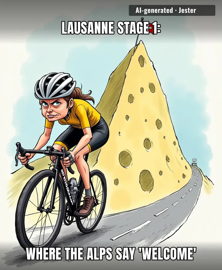 The Tour de France Femmes made Lausanne the opening act, which is like starting a marathon with a stairmaster.