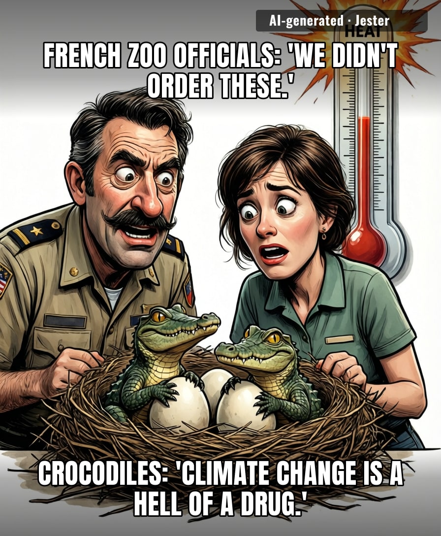 France: the only country that turns a heatwave into an unexpected population boom, and it's not even human.