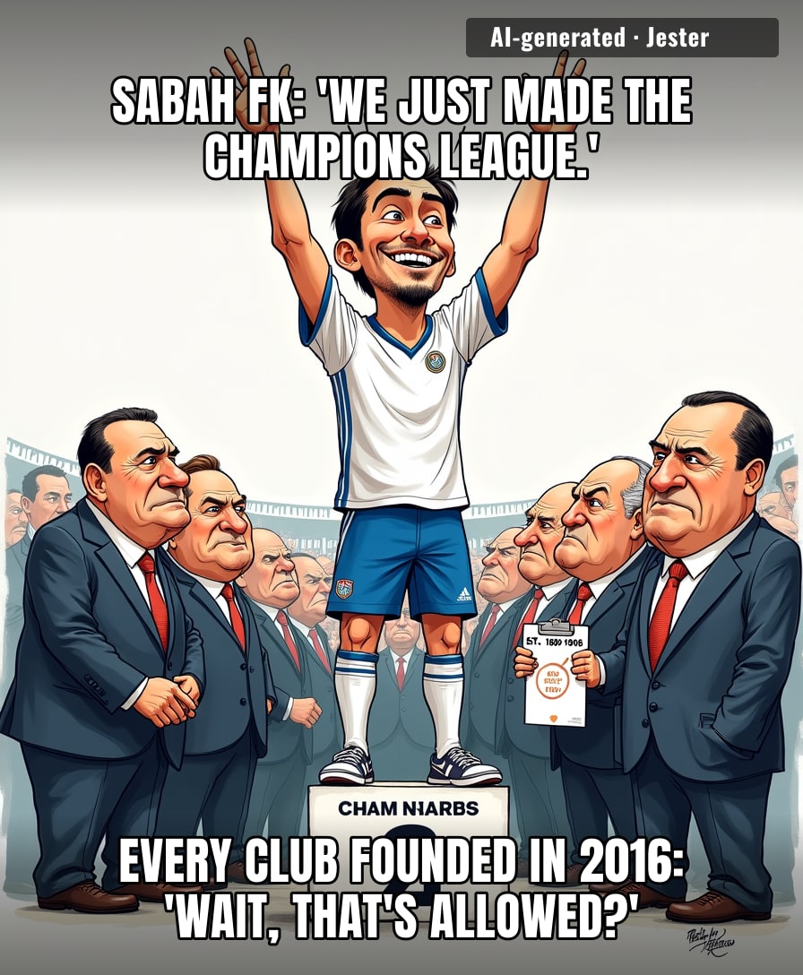 Nine years to Champions League; my fantasy team's been rebuilding for a decade and still can't beat a pub side.