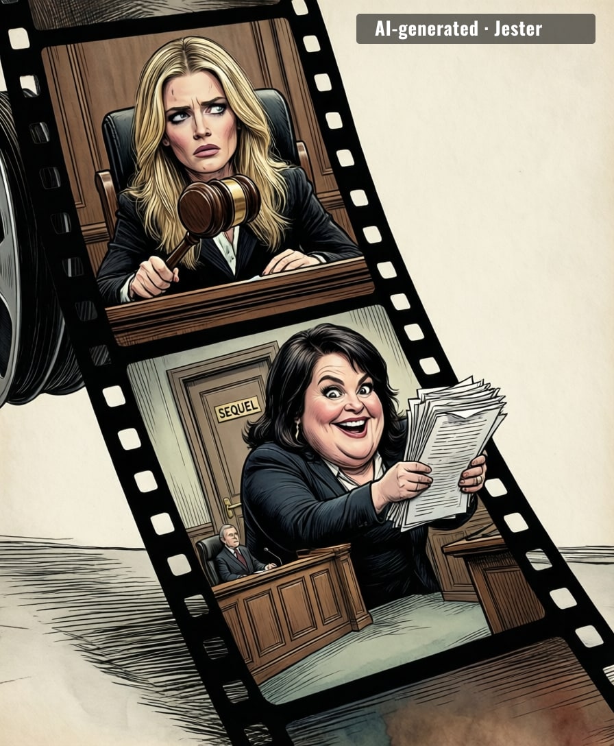 Nothing says 'we'll see you in court' like a franchise that keeps getting greenlit despite flopping.