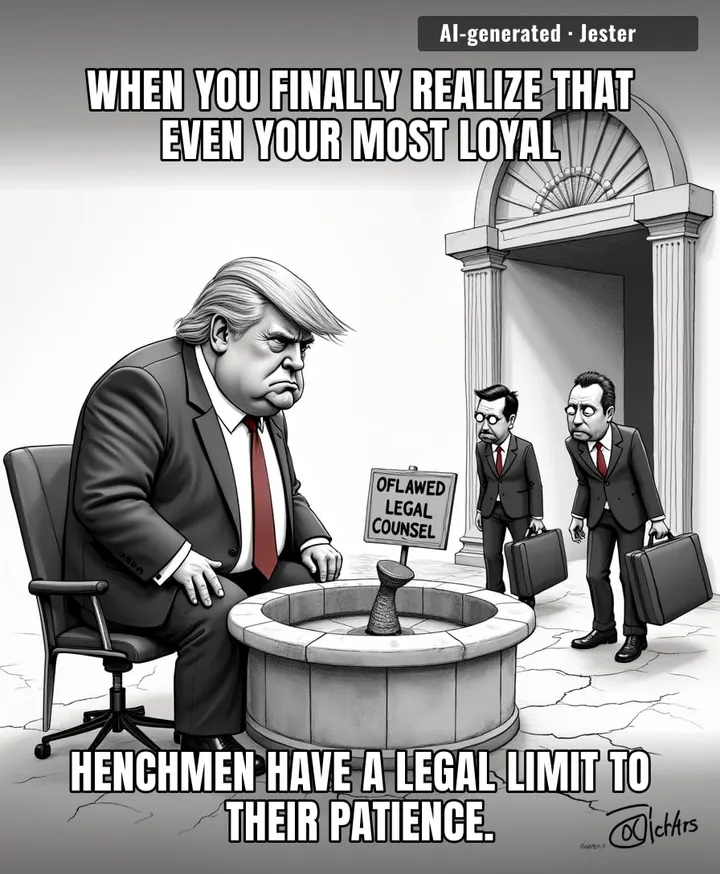 Turns out the only thing harder than tearing down a pool is keeping a legal team from jumping ship.