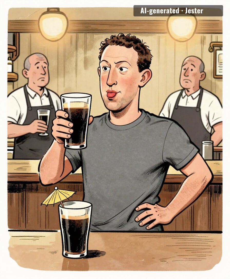 he treated the sip like a quarterly earnings call he had to sit through.