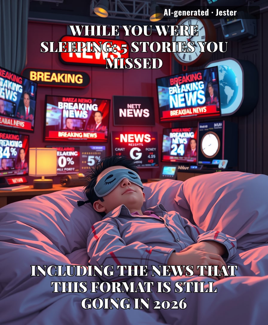 The only thing more inevitable than death and taxes is a 'While You Were Sleeping' listicle that makes you feel inadequate about your sleep schedule.