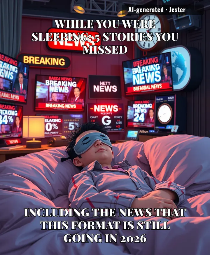 The only thing more inevitable than death and taxes is a 'While You Were Sleeping' listicle that makes you feel inadequate about your sleep schedule.