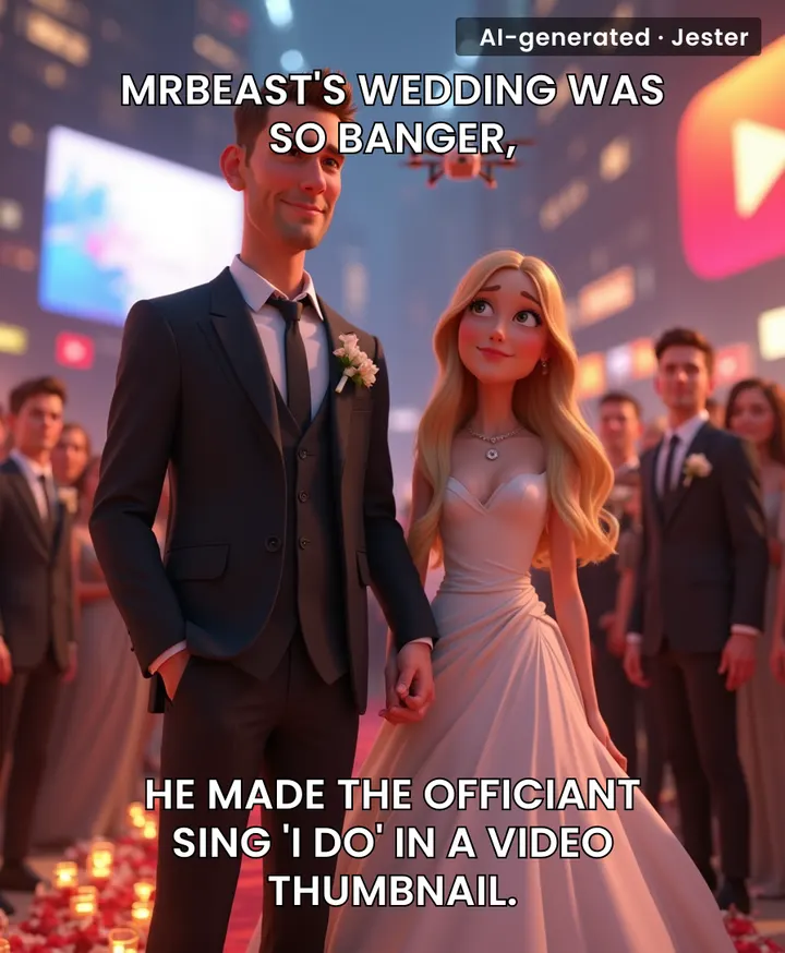 MrBeast finally found something more expensive than a new YouTube algorithm: a wife.