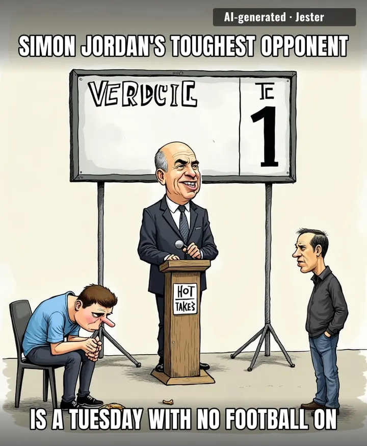 At this point Simon Jordan has more appearances this season than most of the City squad, and statistically he's contributed less.