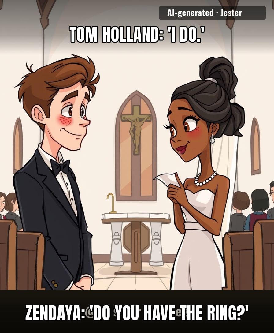 The only Spider-Man who can keep a secret bigger than his wedding is the one who's been hiding his entire relationship from the paparazzi for years — and he still cried at the altar.