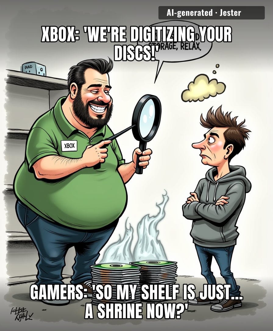 Xbox is turning my game collection into a cloud subscription and somehow I still own the dust.