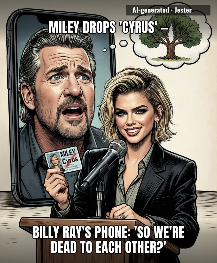 Dropping a surname is the only breakup that gets you a Grammy nod and a restraining order from your dad's PR team.