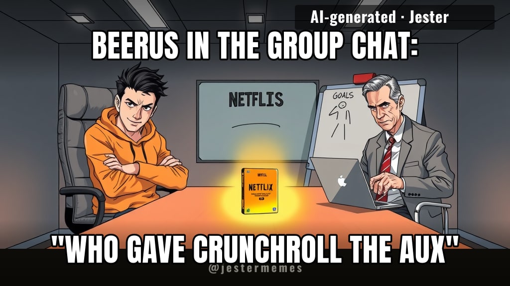 netflix just got hakai'd by a cat.