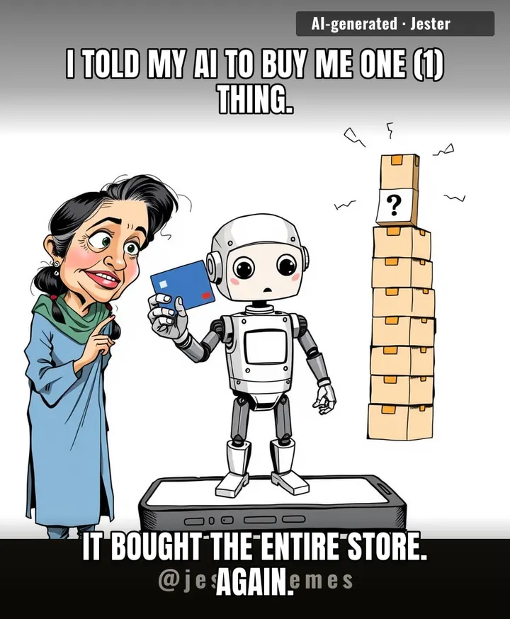 an AI that shops for you is just a credit card with anxiety