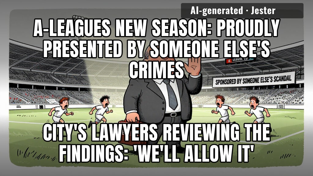 115 charges, zero relegations, and the A-League still gets the apology tour