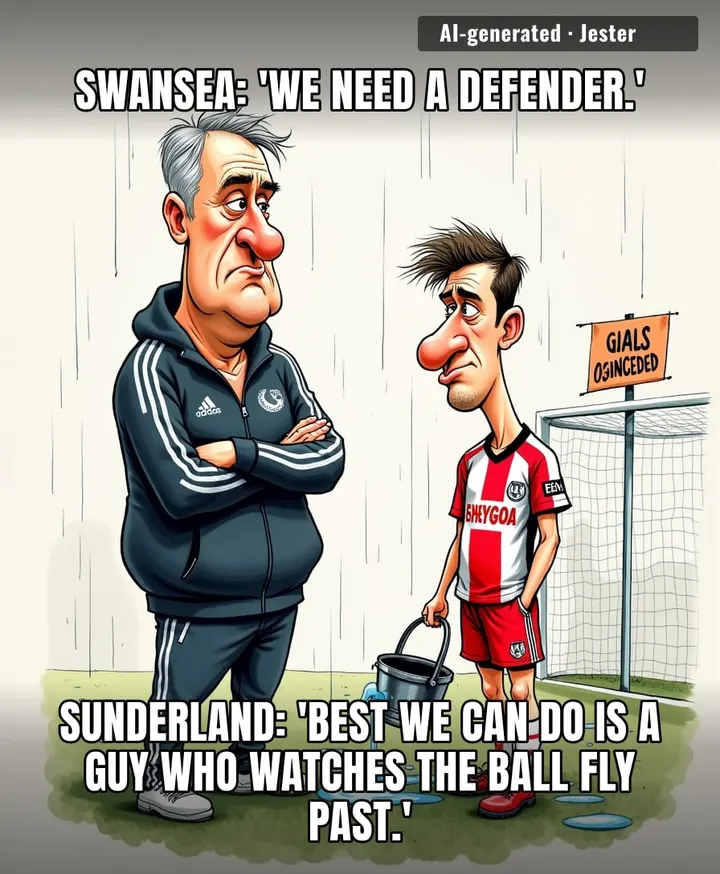 Swansea's loan strategy is just swapping one leaky bucket for another, and Sunderland's laughing all the way to the waterlogged pitch.