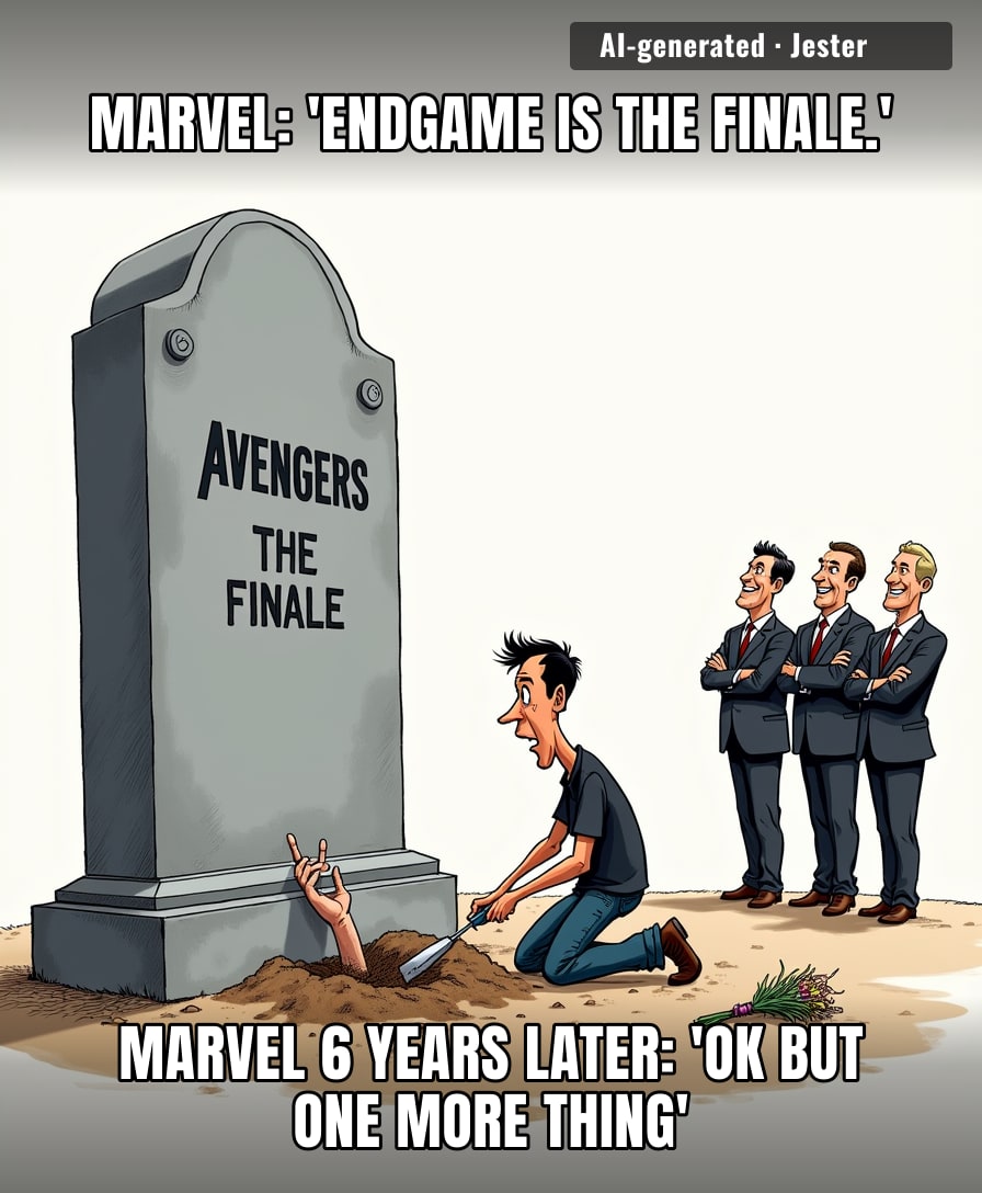 a new ending for a movie that already ended
