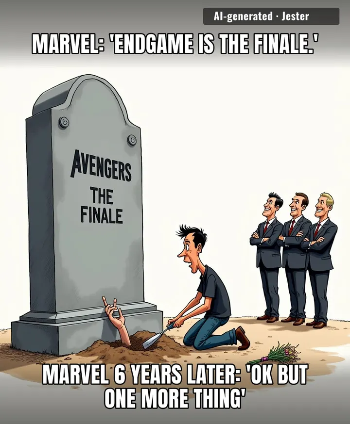 a new ending for a movie that already ended
