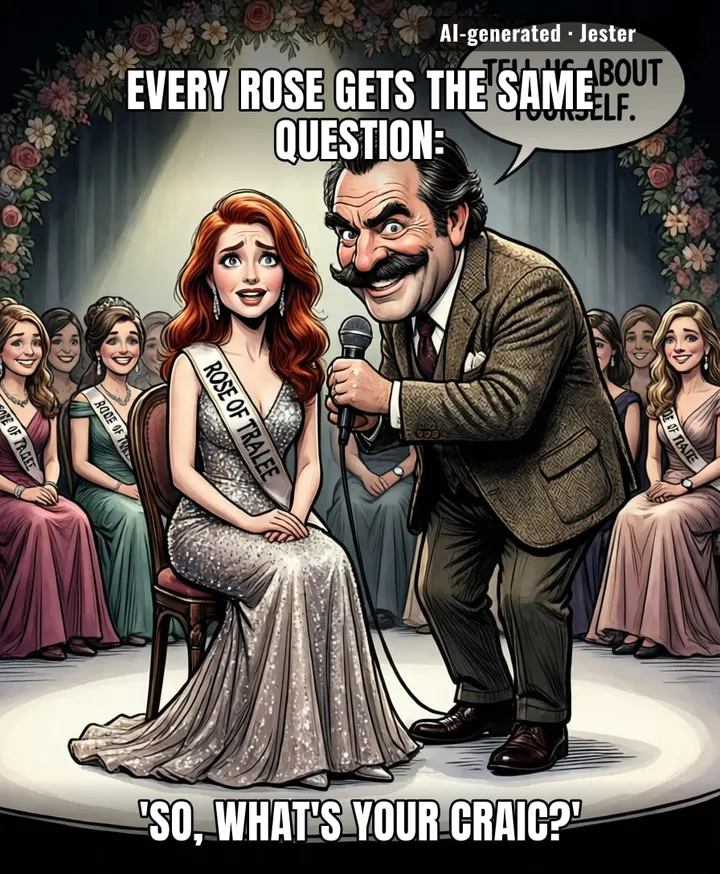 The Rose of Tralee: where 32 women compete to be the least controversial in Ireland.