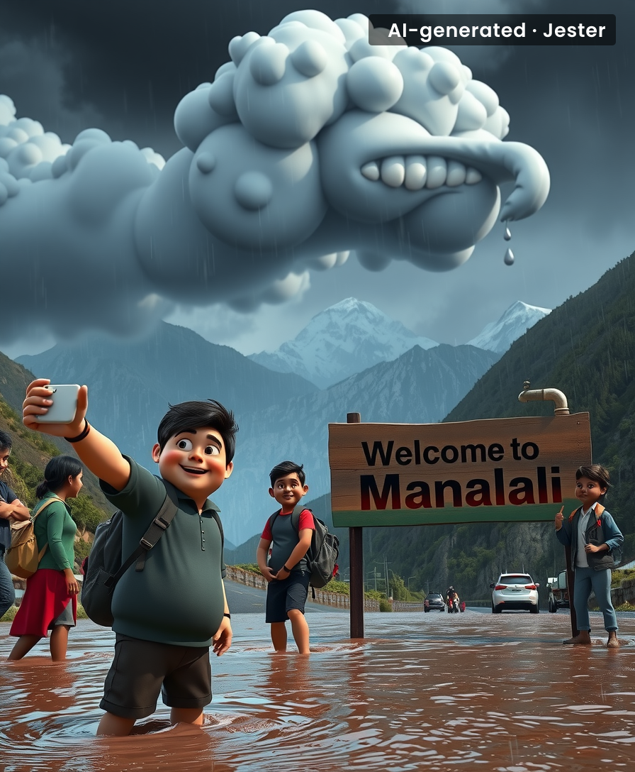 The only thing heavier than Himachal's rain is the crushing weight of tourist expectations.