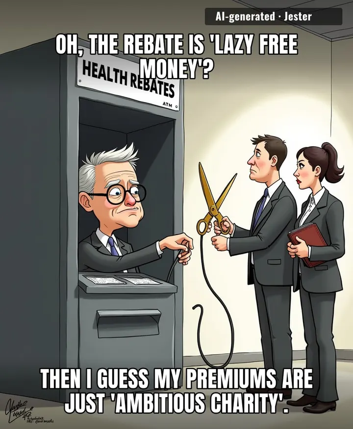 Mark Butler complaining about lazy money while holding a private health policy is like a shark lecturing a minnow on the dangers of gluttony.