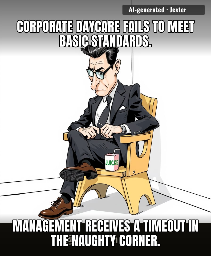 Handing out 'regulatory notices' to a billion-dollar chain is just the state's way of putting a corporate CEO in time-out until they finish their juice box.
