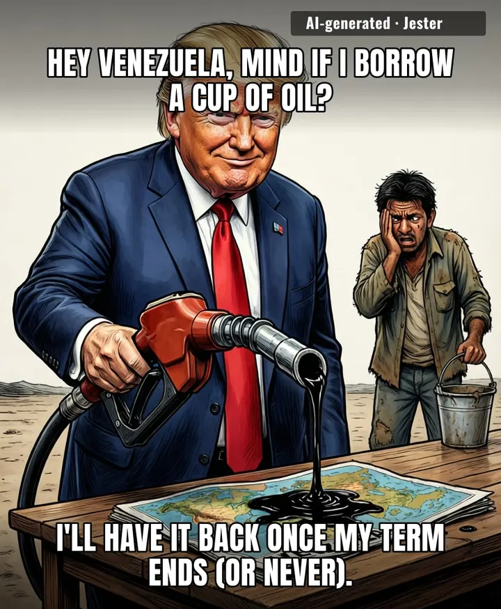 Handing the keys to the state oil company to a guy who bankrupted a casino is certainly one way to diversify your portfolio.