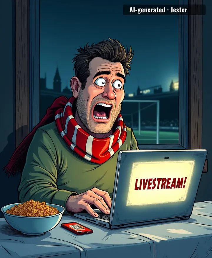 Putting 'LIVESTREAM' in the headline like it's a gift and not a 47-popup Russian roulette, we're all the same level of desperate.