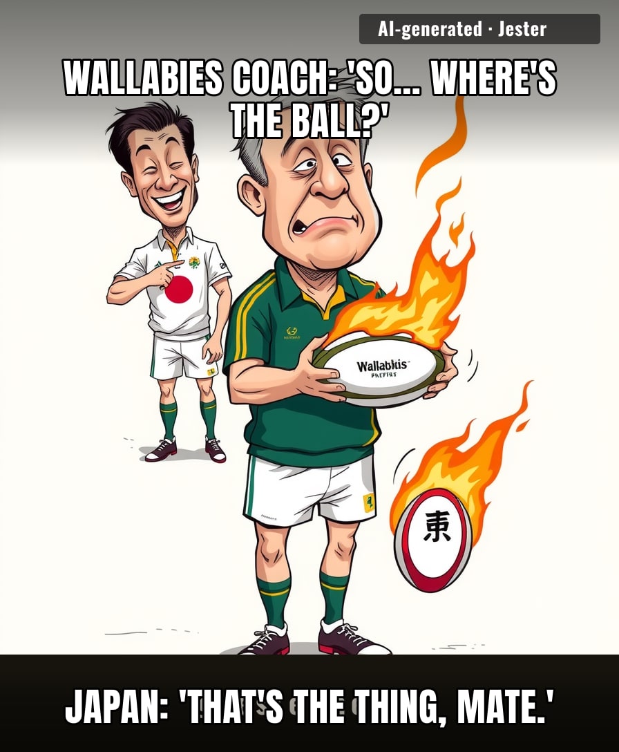 New coach learns the hard way that the Wallabies' game plan is just 'vibes and a prayer'.