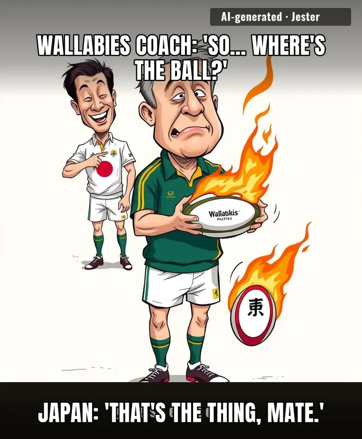 New coach learns the hard way that the Wallabies' game plan is just 'vibes and a prayer'.