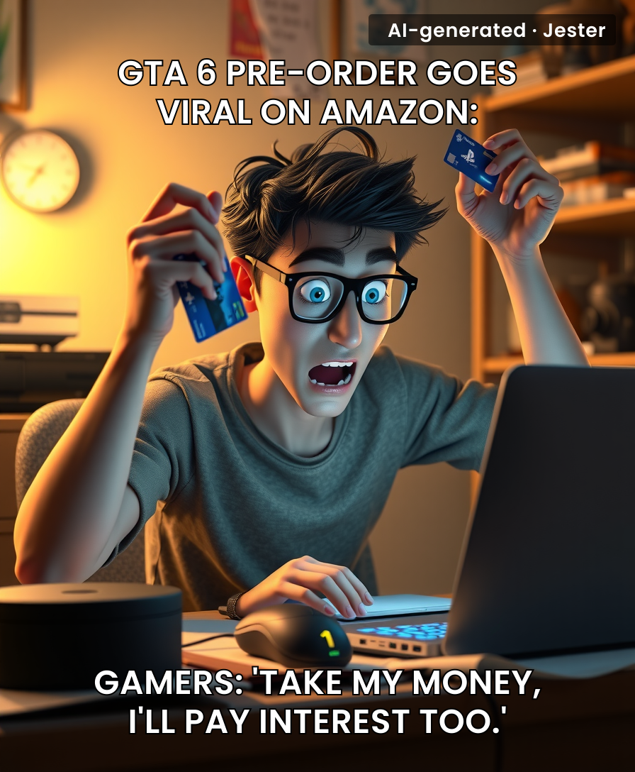 The only thing faster than GTA 6 loading screens is fans emptying their wallets for a game they've only seen trailers of.
