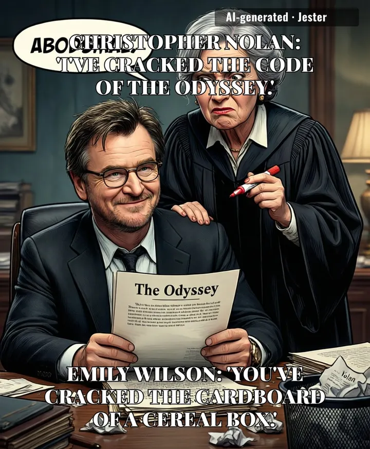Emily Wilson just made Christopher Nolan's entire filmography look like a student film that forgot to read the source material.