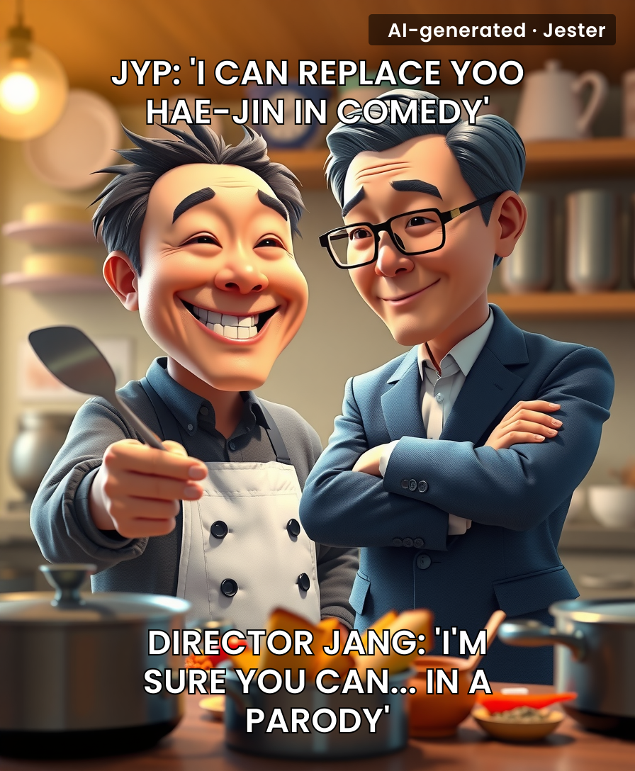 JYP's acting pitch is what happens when nobody tells your dad his jokes aren't funny.