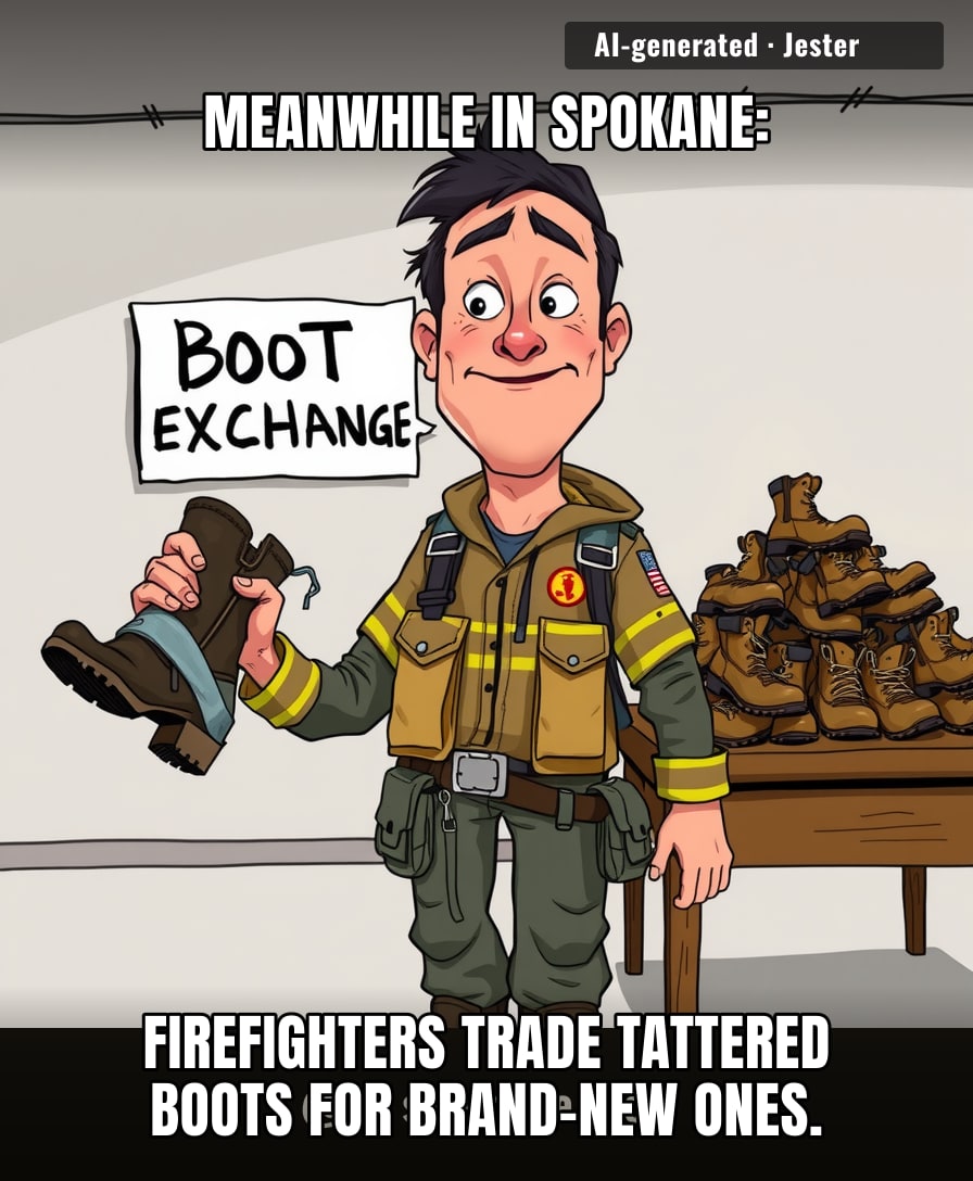 JK Boots' '50 pairs' goal lasted about as long as a match in a wildfire.
