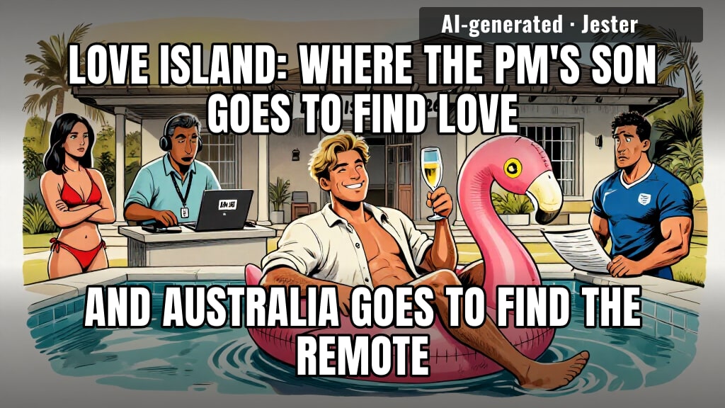 an ex-NRL player on Love Island: finally, a career where CTE is a plus.