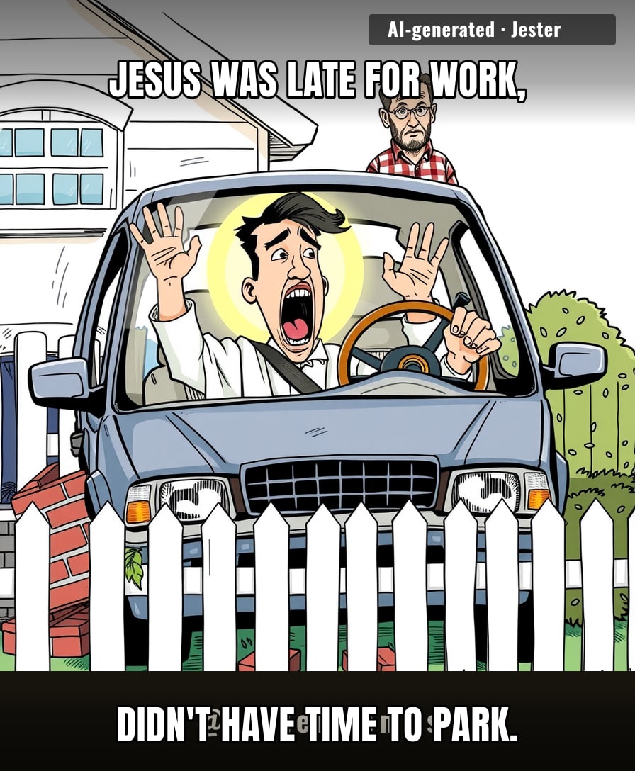 When the divine chauffeur service has a 4.2-star rating because of one bad review.