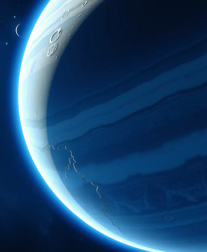 EUROPA'S OCEAN IS LOCKED BEHIND A 15-MILE ICE SHELL WITH NO VISIBLE EXITS