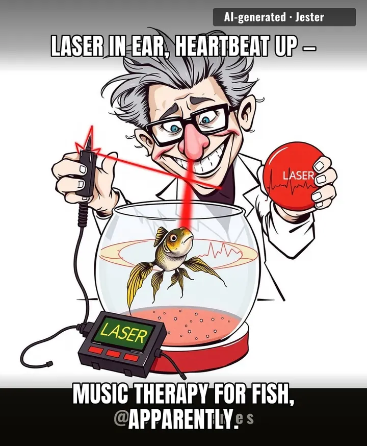 Scientists invent a new way to annoy fish—can't wait for them to complain.