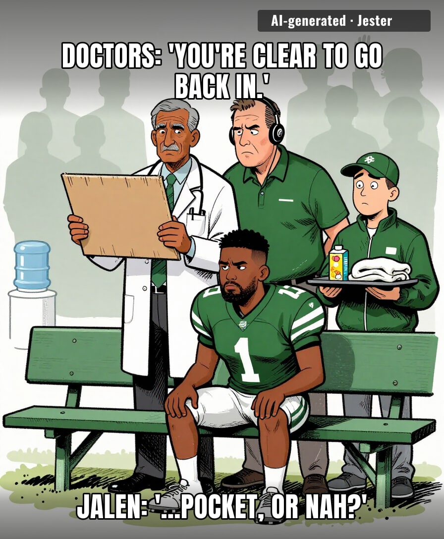 head trauma: cleared for takeoff by an independent contractor.