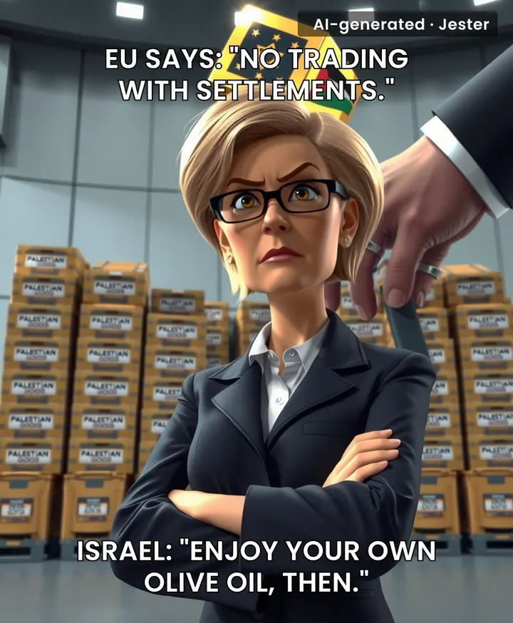 Turns out the EU thinks the Palestinians are their problem, not just Israel's.